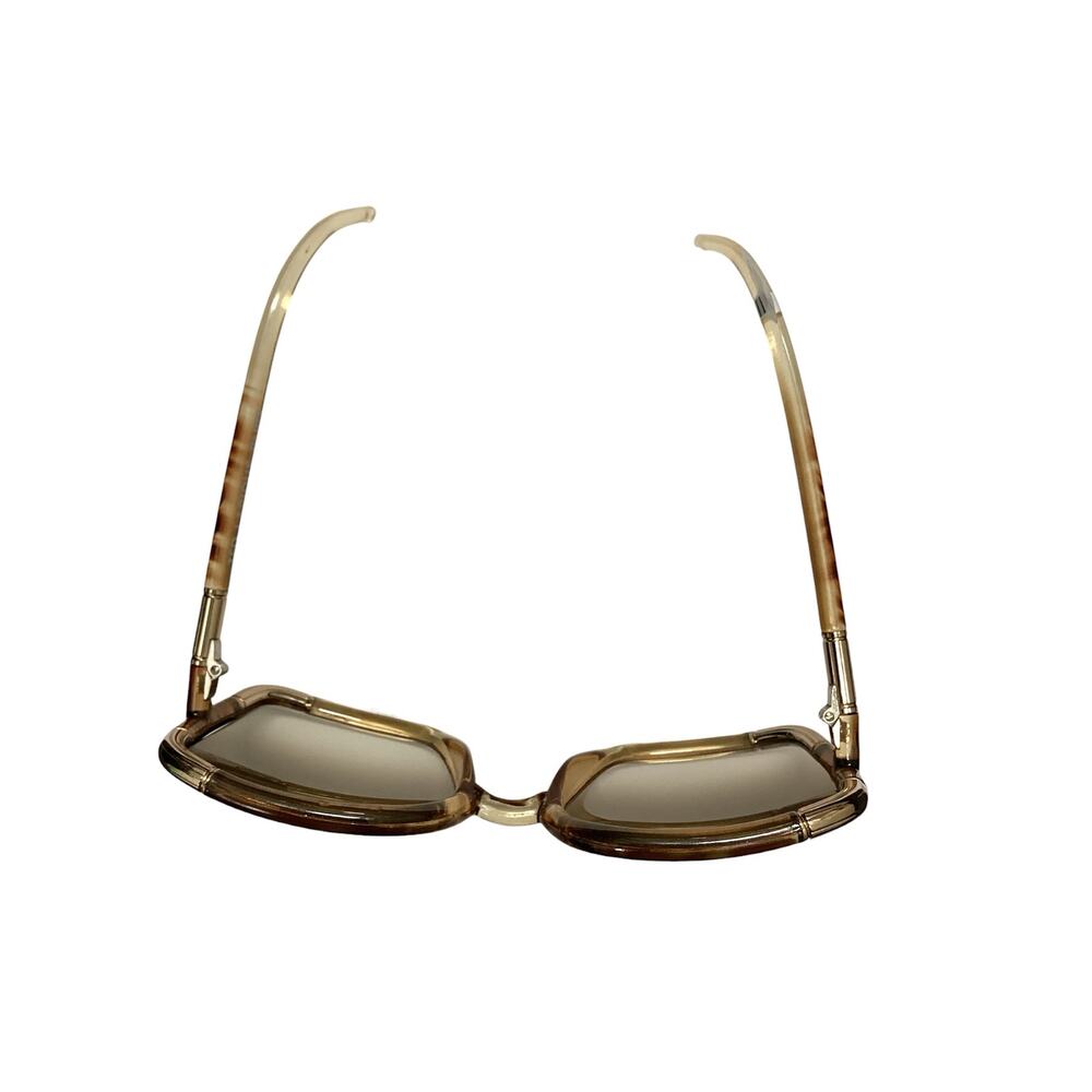 Vintage Ted Lapidus Paris Sunglasses Women’s 1Size Oversized French Luxury Brown - Picture 4 of 8